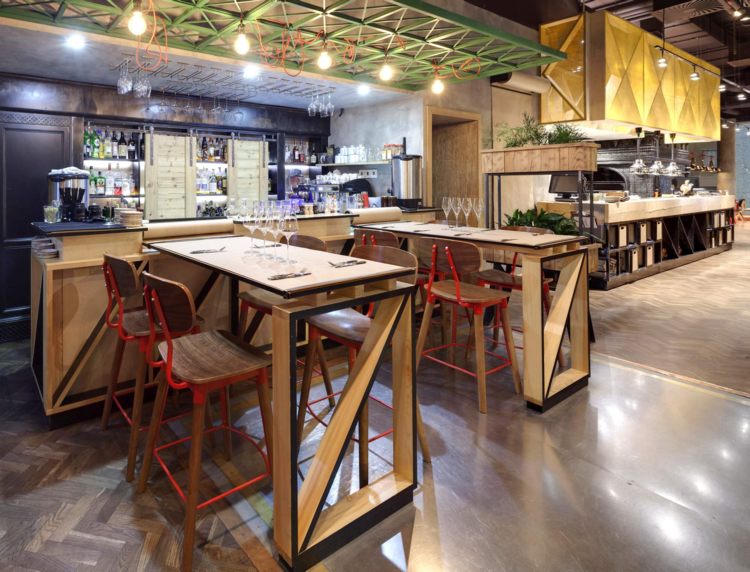 Không gian nội thất,nhà hàng được thiết kế,đầy tinh tế ,nhà hàng bbq,thiết kế thi công nội thất nhà hàng 2