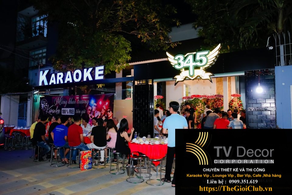Thi công karaoke bình dân rẻ đẹp,345 Karaoke Hóc Môn TPHCM 2