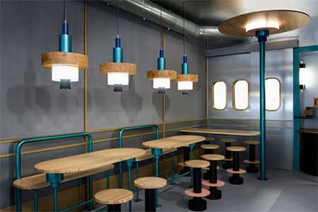 Ý tưởng thiết kế nội thất nhà hàng có diện tích nhỏ độc đáo