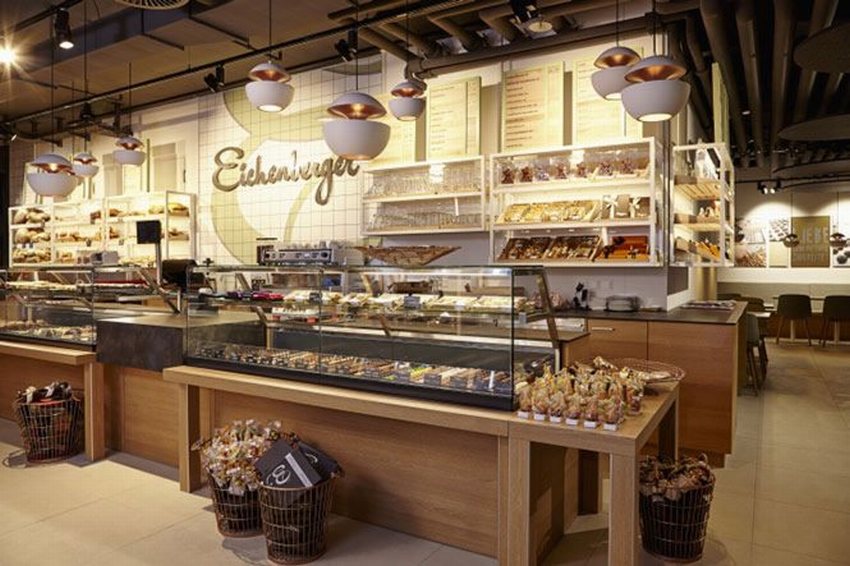 Thiết kế cửa hàng nhà hàng bánh ngọt Baker Café