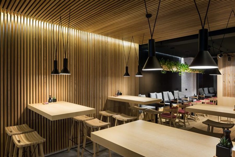 Mẫu thiết kế nhà hàng Scandinavian – Modern Urban trẻ trung 3