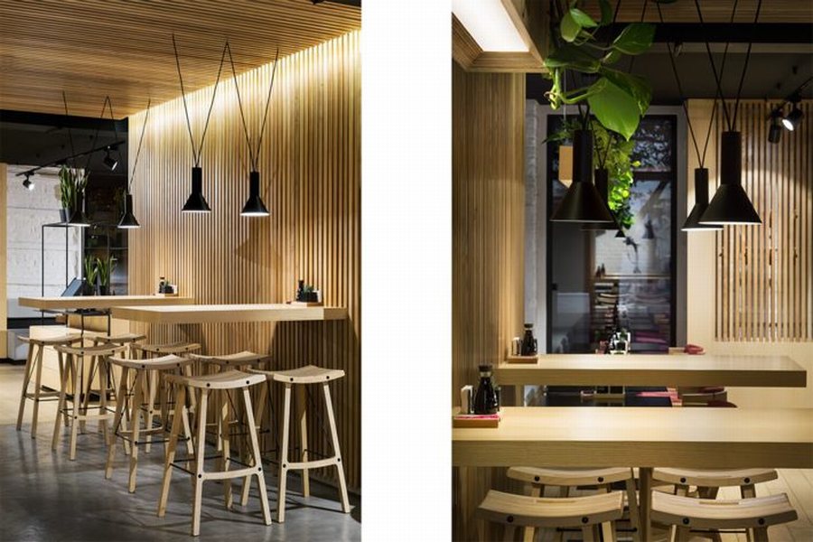 Không gian nhà hàng phong cách Scandinavian hiện đại tối giản 4
