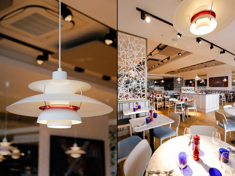 Thiết kế nhà hàng Pizza Express phong cách Fast Casual Dining hiện đại