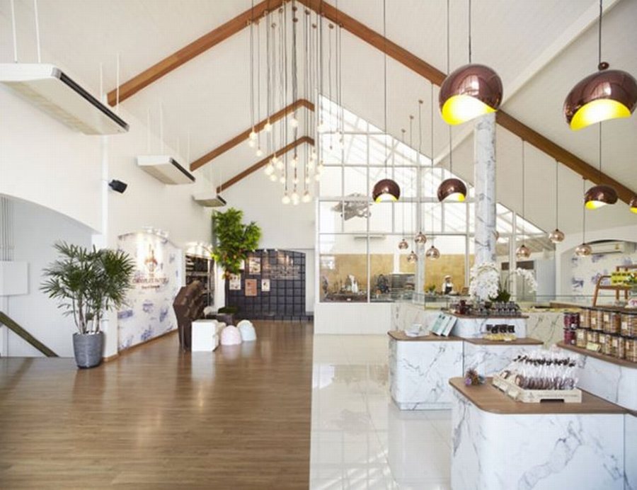 Bố trí bàn ghế khoa học phong cách Scandinavian – Minimalism  Không gian xanh trang trí nhà hàng phong cách Bắc Âu 