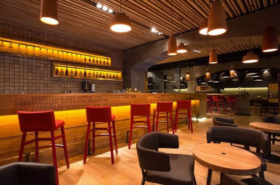 Tham khảo ý tưởng thiết kế nội thất nhà hàng phong cách công nghiệp hiện đại (Industrial Style) 34