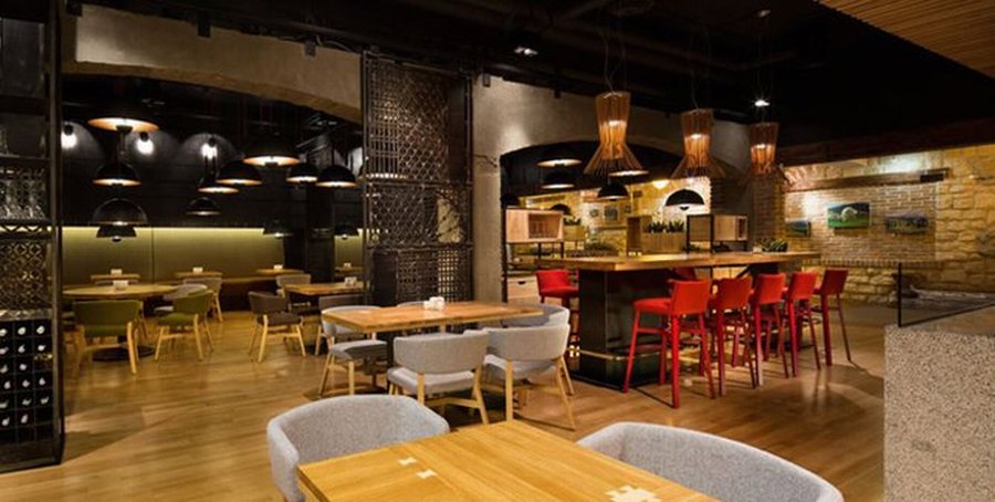 Tham khảo ý tưởng thiết kế nội thất nhà hàng phong cách công nghiệp hiện đại (Industrial Style) 54