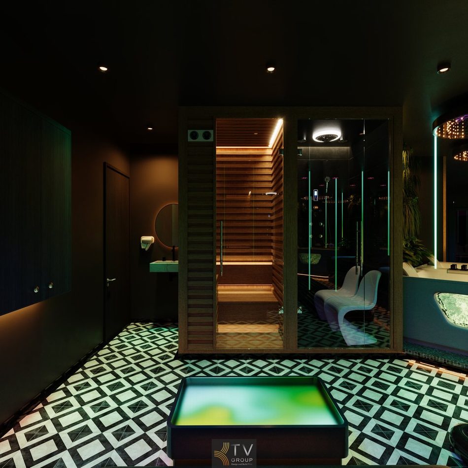 Thiết kế spa kết hợp lounge thư giãn mang đến không gian nghỉ ngơi tinh tế và nâng cao trải nghiệm dịch vụ 