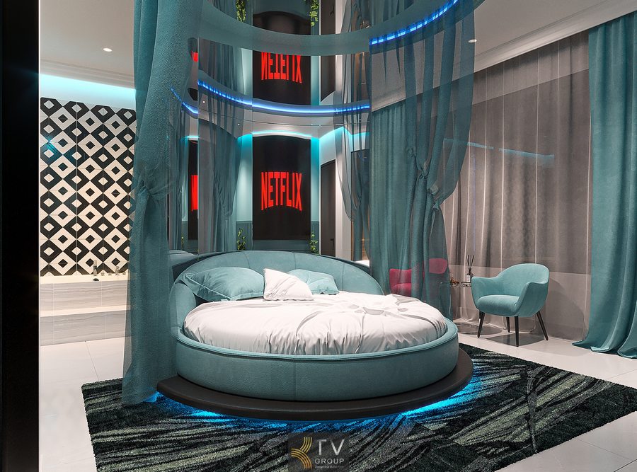 không gian phòng khách sạn hiện đại phù hợp mô hình kinh doanh lưu trú thiết kế phòng khách sạn tối ưu diện tích nhỏ và tăng trải nghiệm khách 