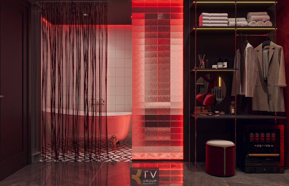 Thi công phòng khách sạn phong cách hiện đại với ánh sáng mềm và bố cục tối ưu, phù hợp mô hình đầu tư kinh doanh ổn định lâu dài