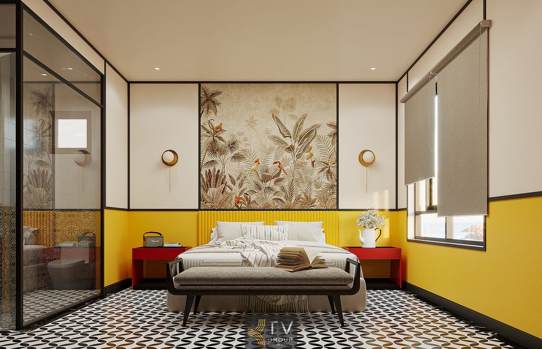 Thi công khách sạn concept nghệ thuật 