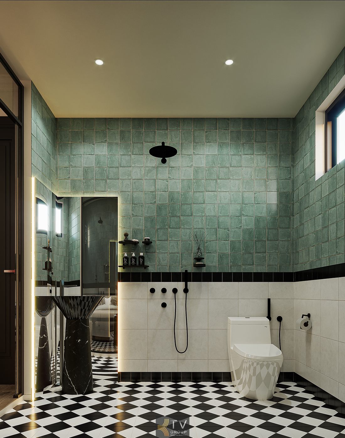 Ánh sáng và vật liệu được xử lý hài hòa Phòng khách sạn đẹp giúp thu hút khách hàng 