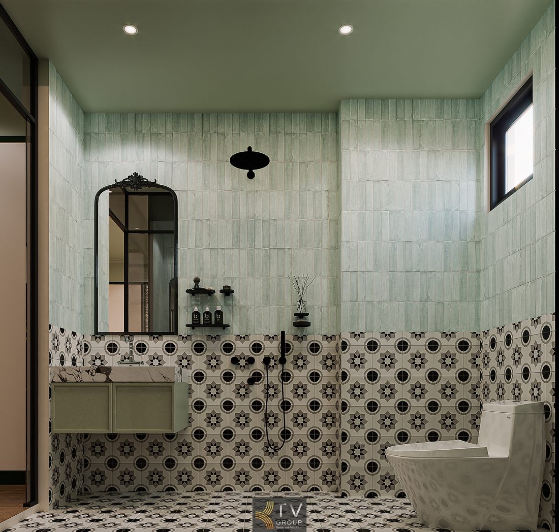 Không gian khách sạn với vách kính và bố cục tối giản