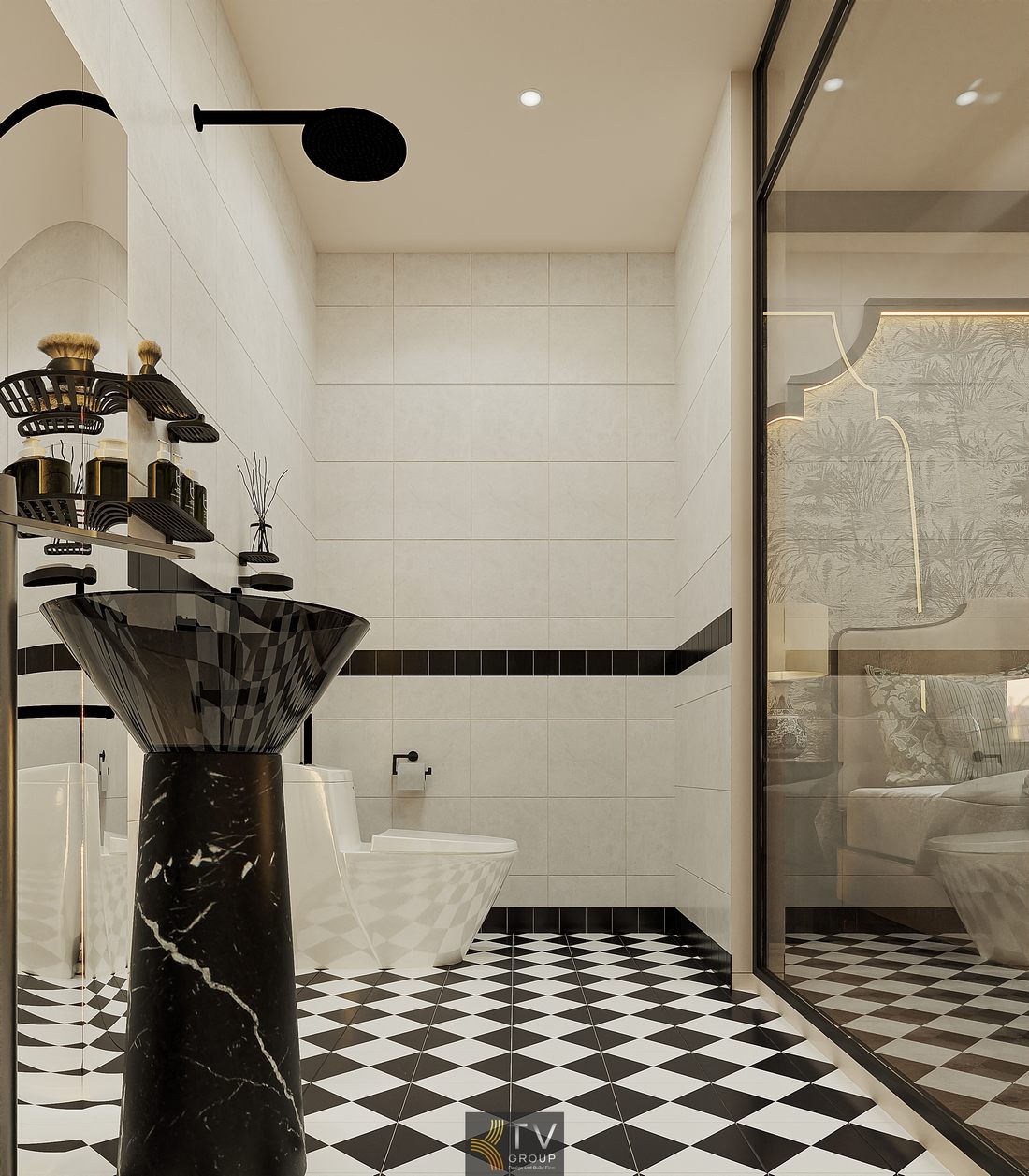 không gian nghỉ dưỡng hiện đại phong cách đô thị 