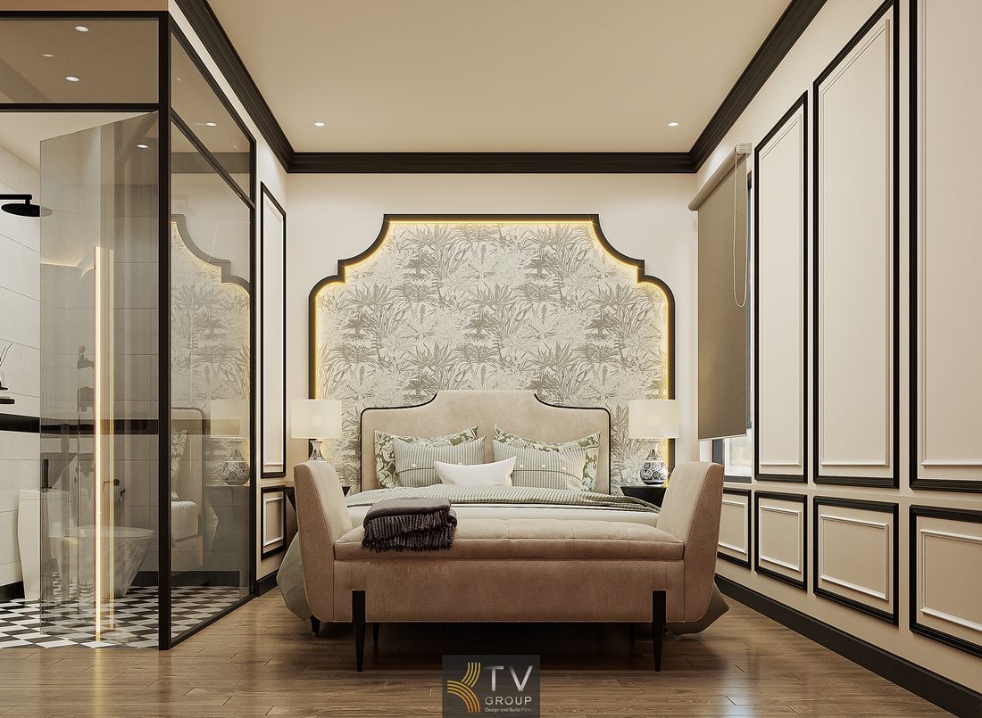 nội thất phòng khách sạn nhỏ gọn tinh tế 