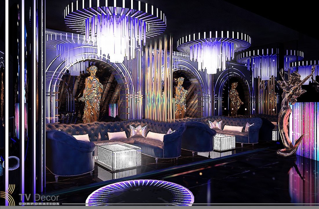 Thiết kế nội thất Lounge Bar 9