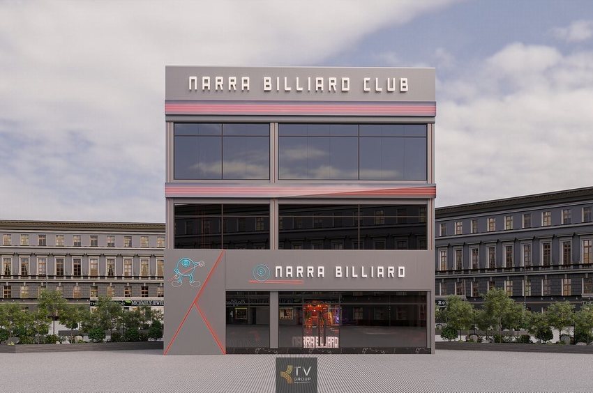 Thiết kế thi công Bida - Club Billiards - Mặt tiền 6