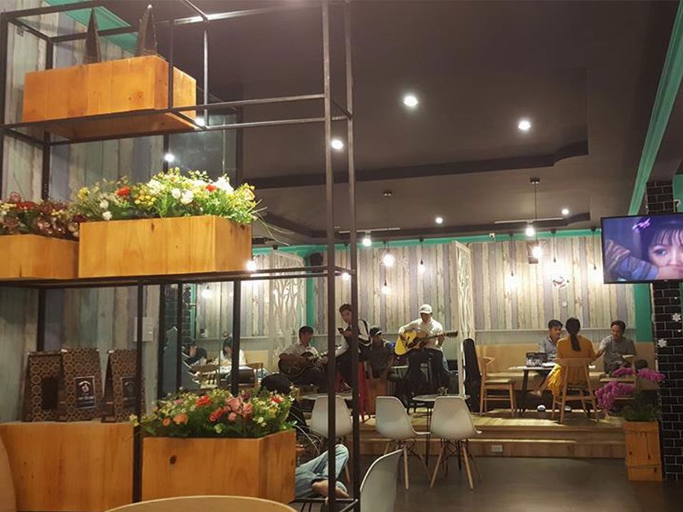 Thiết kế thi công quán cafe tại Long An
