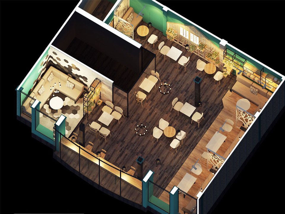 Thiết kế thi công quán cafe Quận 1 TP.HCM 2