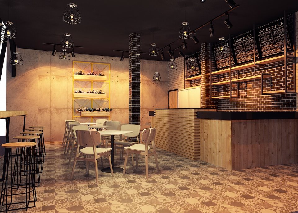Thiết kế thi công quán cafe tại Đồng Nai