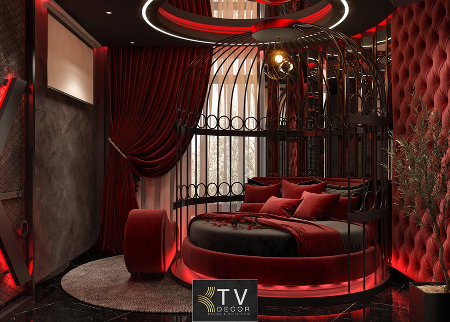 Dự Án Thiết Kế Phòng Khách Sạn Chủ Đề Tình Yêu – Phong Cách Luxury Romantic Concept