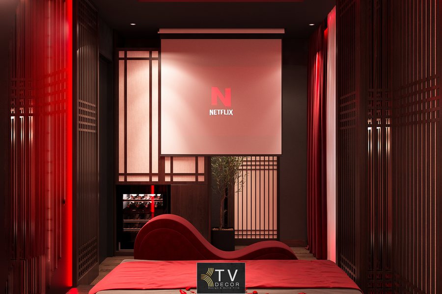 Thiết Kế Thi Công Phòng Khách Sạn Chủ Đề Tình Yêu Phong Cách Nhật Hiện Đại – Không Gian Ấm Áp & Sang Trọng