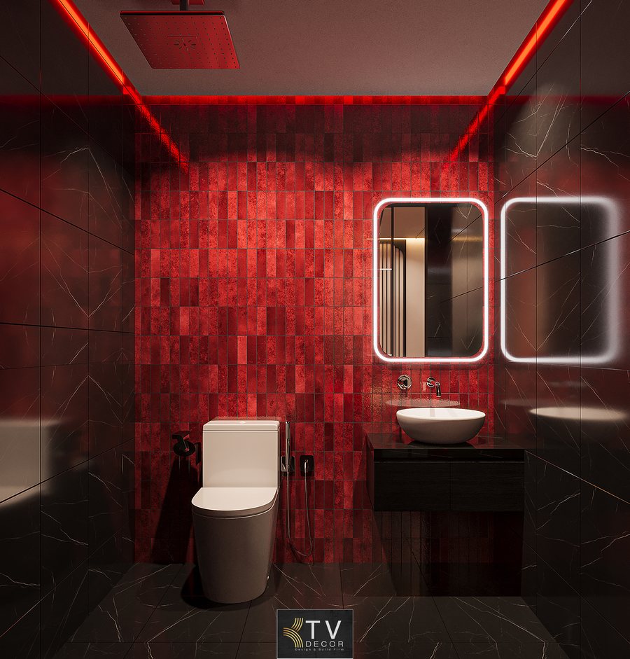 thiết kế khách sạn, khách sạn chủ đề tình yêu, phong cách á đông hiện đại, concept sắc đỏ tinh tế, thiết kế nội thất khách sạn, thi công khách sạn ktv group, phòng khách sạn cao cấp, decor khách sạn