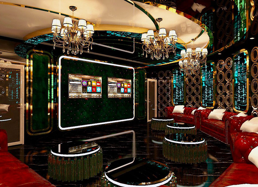 thiết kế karaoke Luxury Đồng Nai, thi công karaoke Biên Hòa, KTV DESIGN hiện đại, karaoke KTVROOM sang trọng