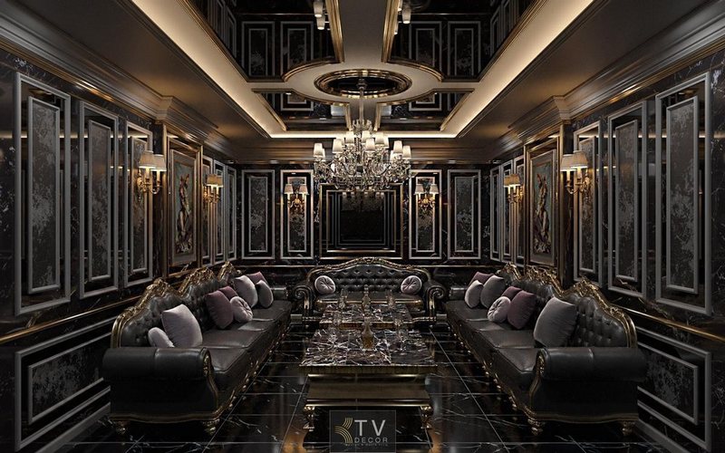 Thiết kế karaoke phong cách Luxury Royal – Hoàng Gia đẳng cấp KTV GROUP