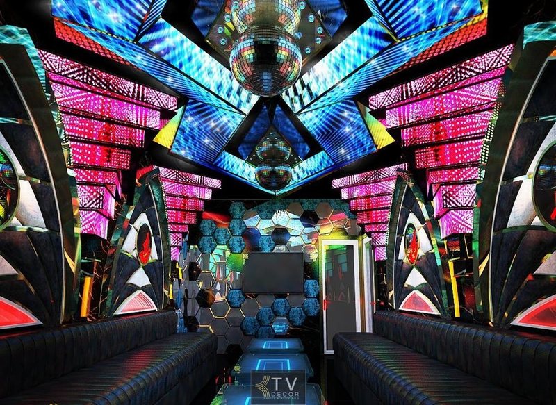 KTV Design LED Matrix – Thiết kế phòng karaoke hiện đại tại TP.HCM