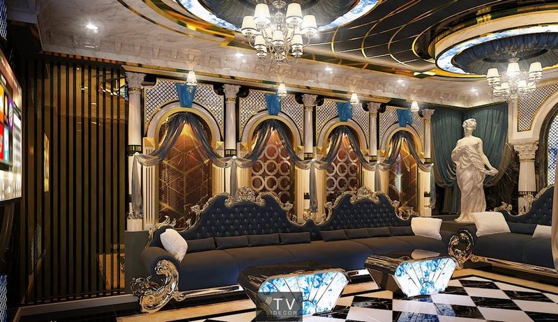 Thiết kế thi công KTV DESIGN Karaoke Tân cổ điển sang trọng bởi KTV GROUP. Không gian Luxury, chi phí hợp lý. Phục vụ tại TPHCM & Bình Thuận (Phan Thiết, Mũi Né, La Gi, Hàm Thuận, Tuy Phong).