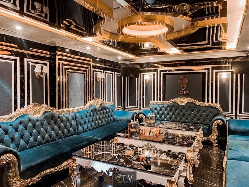 Thiết kế thi công karaoke phong cách Hoàng Gia – Luxury KTV Design sang trọng 1