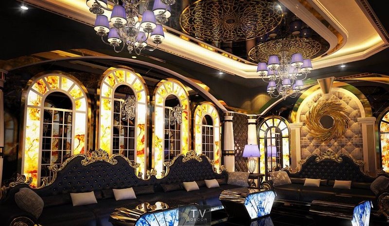 Phòng Karaoke KTV Design phong cách hoàng gia sang trọng