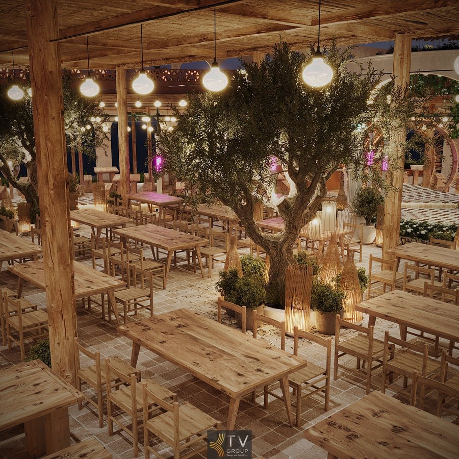 Thiết kế Beer Garden Trần Phú Nha Trang không gian mở hơn 1000m², tối ưu vận hành và trải nghiệm khách hàng