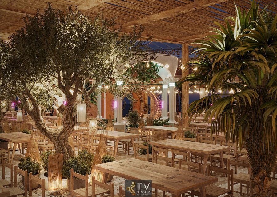 Thiết Kế Nhà Hàng Beer Garden Trần Phú Nha Trang – Không Gian Mở Hơn 1000m² Gắn Kết Ẩm Thực & Giải Trí