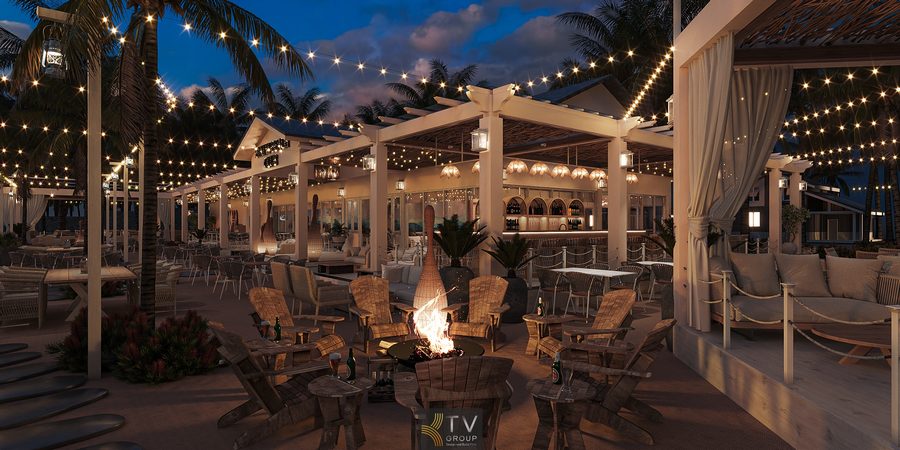 Thiết kế nhà hàng sát biển phong cách Beach Restaurant mang lại giá trị kinh doanh bền vững nhờ khả năng thu hút khách tự nhiên từ cảnh quan biển.  Không gian nhà hàng view biển được thiết kế mở, giảm phụ thuộc điều hòa, tiết kiệm năng lượng và thân thiện với môi trường. 