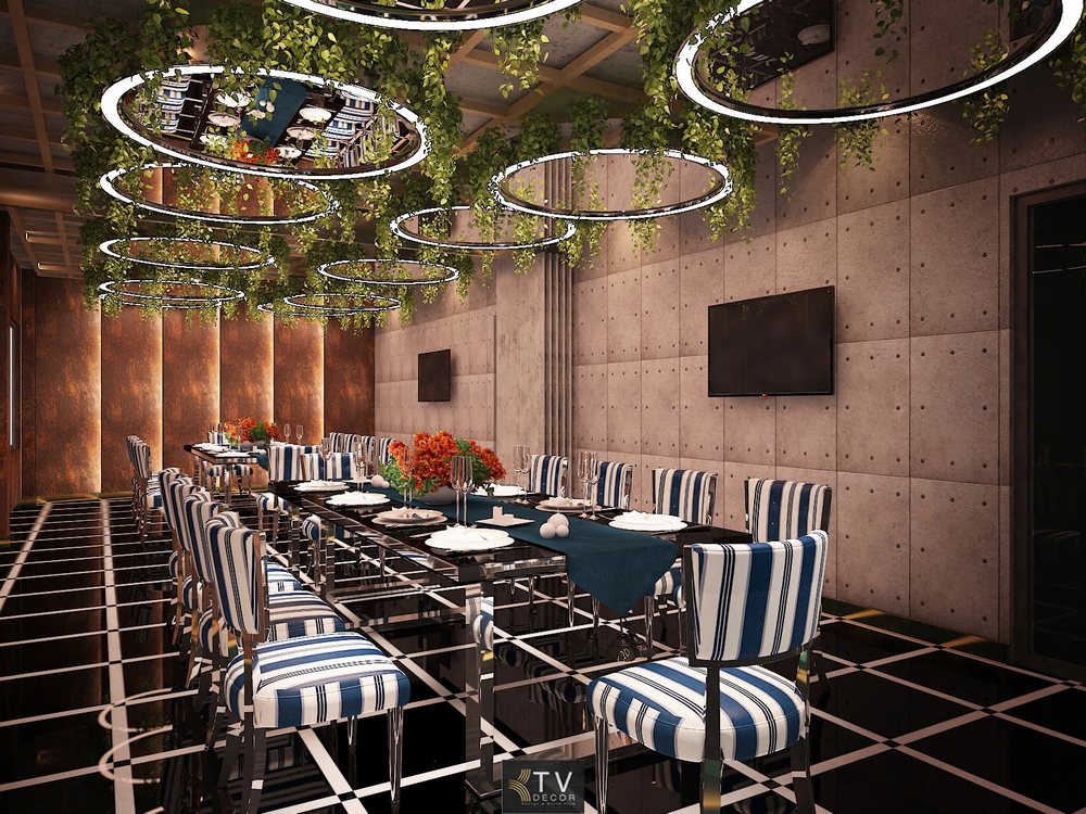 Thiết kế phòng VIP nhà hàng Beer Food Garden – Đẳng cấp, hiện đại & đầy cá tính | KTV DECOR