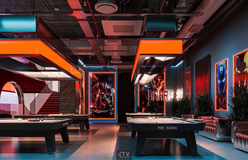 Dự án thiết kế bida club chuyên nghiệp – KTV DECOR 7