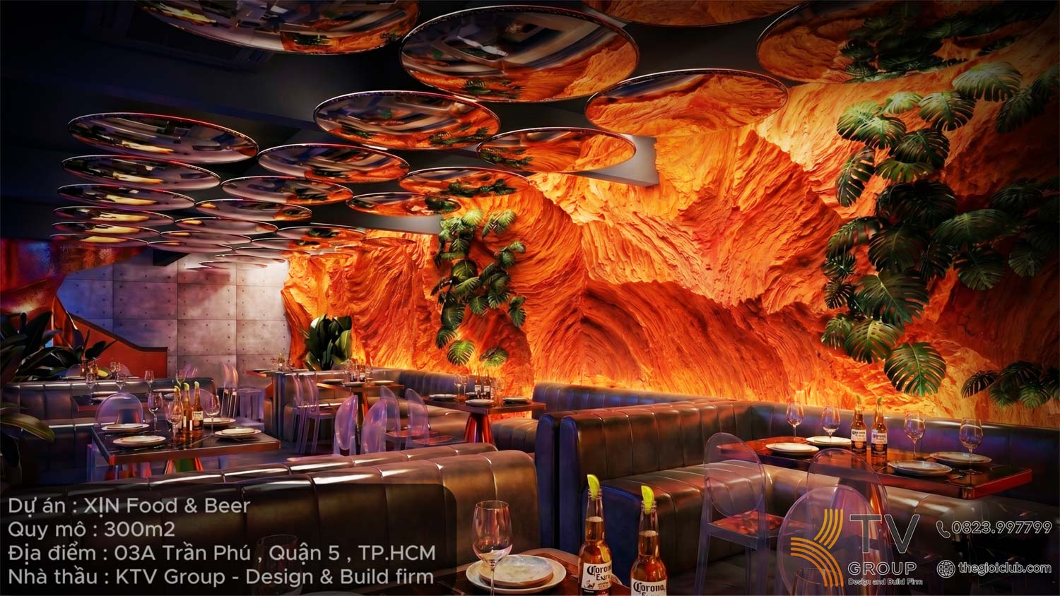 Thiết Kế Thi Công Beer Garden Food Music Đẳng Cấp Thu Hút Khách