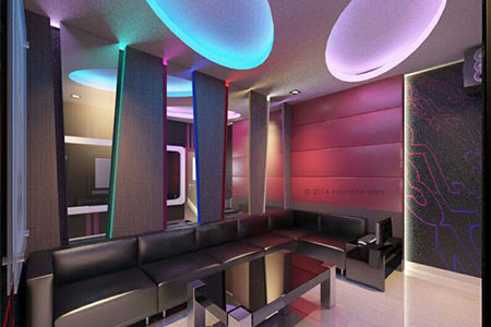Thiết kế phòng karaoke gia đình, hình ảnh phòng karaoke gia đình,phòng karaoke gia đình với diện tích nhỏ,mẫu thiết kế phòng karaoke gia đình