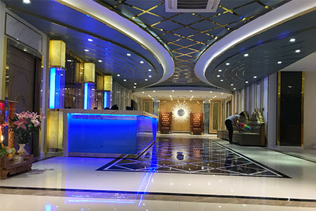 Thiết kế sảnh hành lang mặt tiền karaoke bar lounge