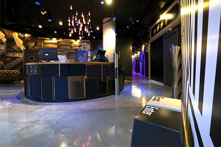Mô hình quán Bar kết hợp karaoke ấn tượng