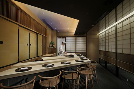 Thiết kế nhà hàng đẹp phong cách Nhật