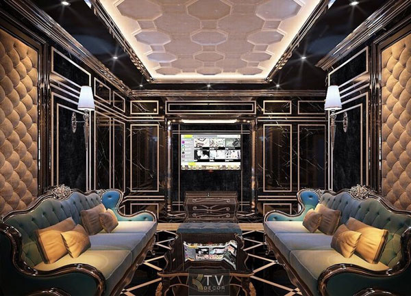 Thiết kế Karaoke KTV sang trọng phong cách Hoàng Gia TP.HCM