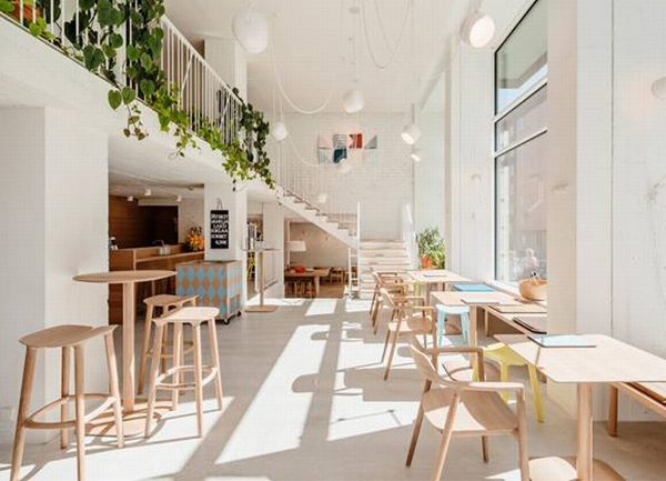 Thiết kế quán cafe phong cách đơn giản Đẹp – Tinh tế – Tiết kiệm