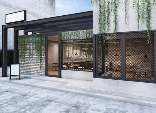 Thiết kế thi công quán cafe khung thép hiện đại đẹp