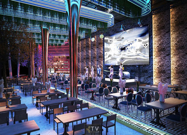 Thiết kế thi công nhà hàng Beer Food Garden