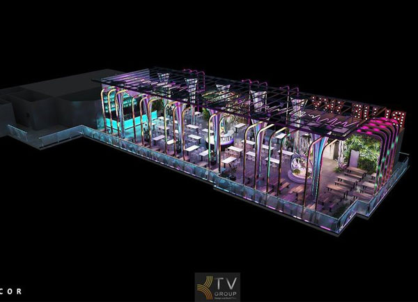 Thiết kế thi công nhà hàng Beer Garden