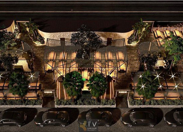 Thiết kế thi công nhà hàng Garden