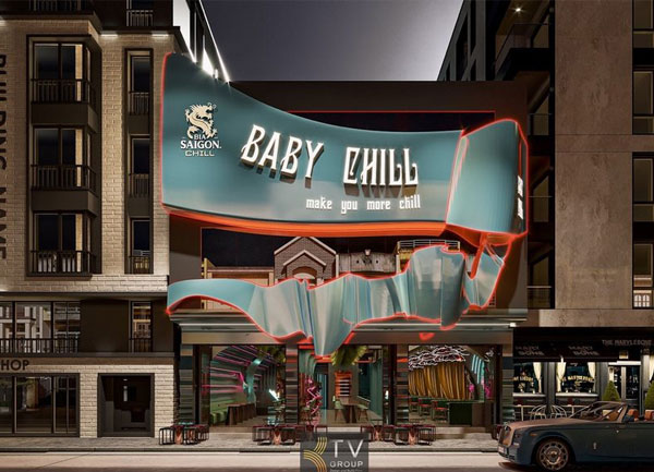 Thiết kế thi công nhà hàng phong cách Lounge Beer Garden