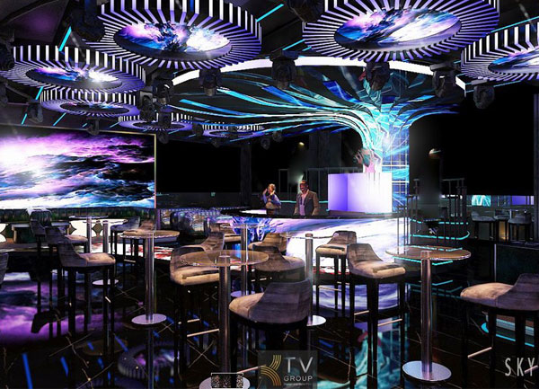 Thiết kế thi công Sky Bar